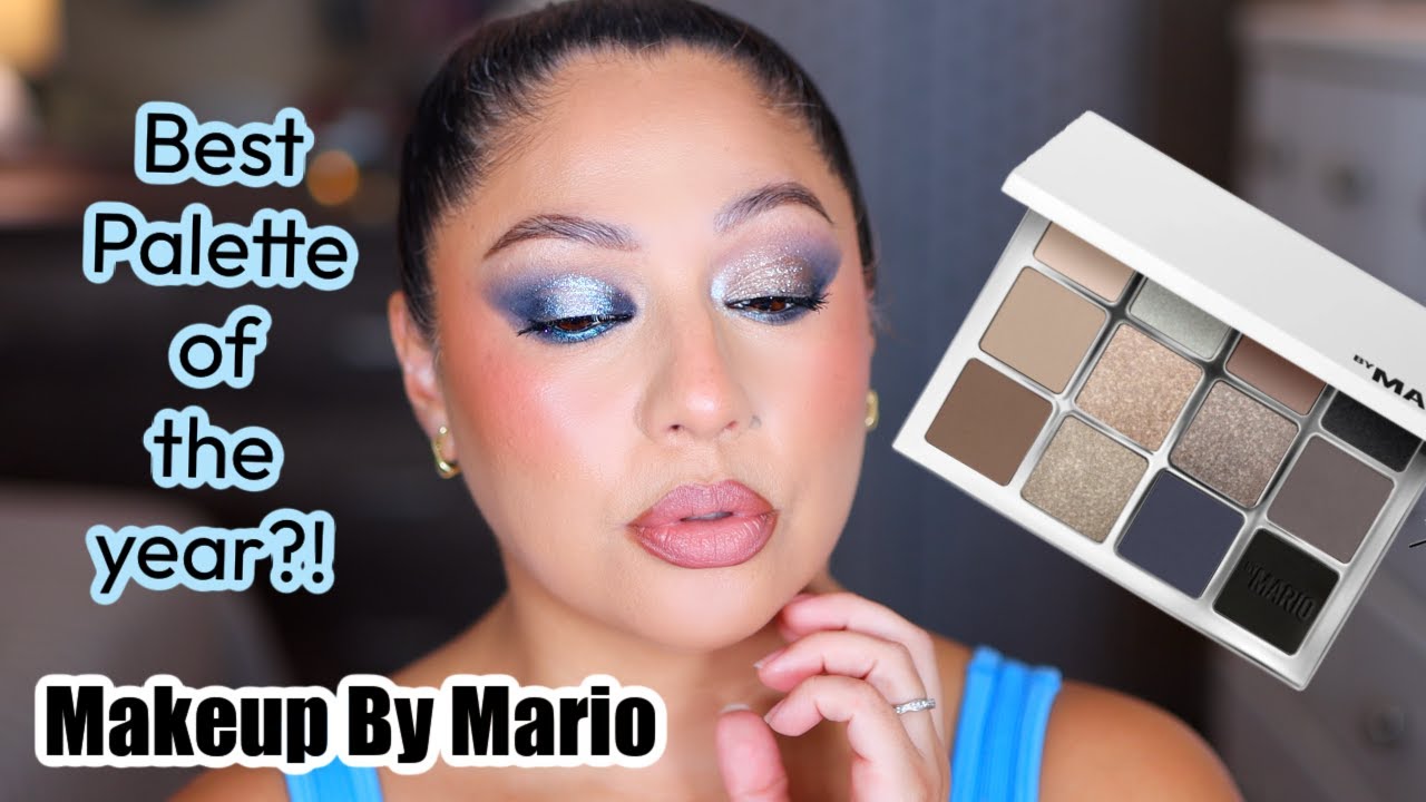 MAKEUP BY MARIO ETHEREAL EYES: MOONLIGHT || 2 LOOKS, SWATCHES
