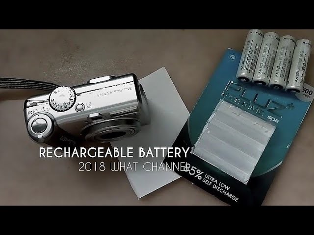 Rechargeable battery for Canon power shot A570 IS - YouTube