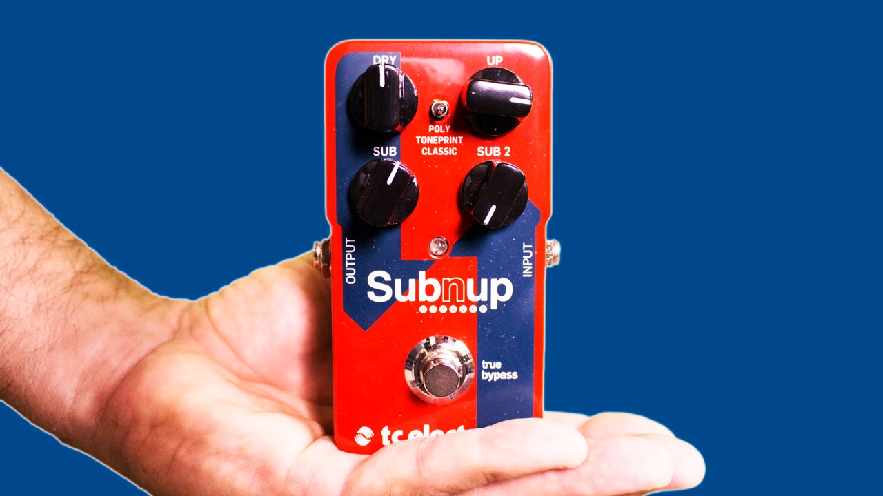 TC Electronic | Product | SUB 'N' UP OCTAVER