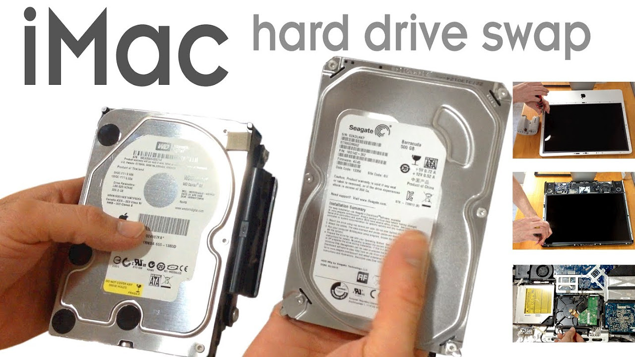 How to replace an iMac hard drive - A1224 24