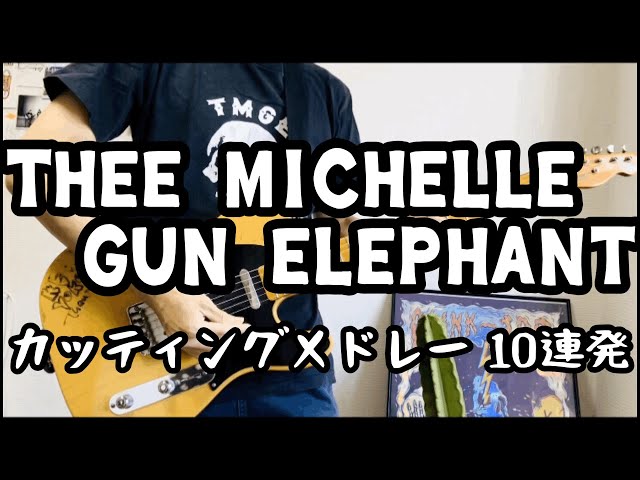 マシンガンギター炸裂！ミッシェル・ガン・エレファントカッティング