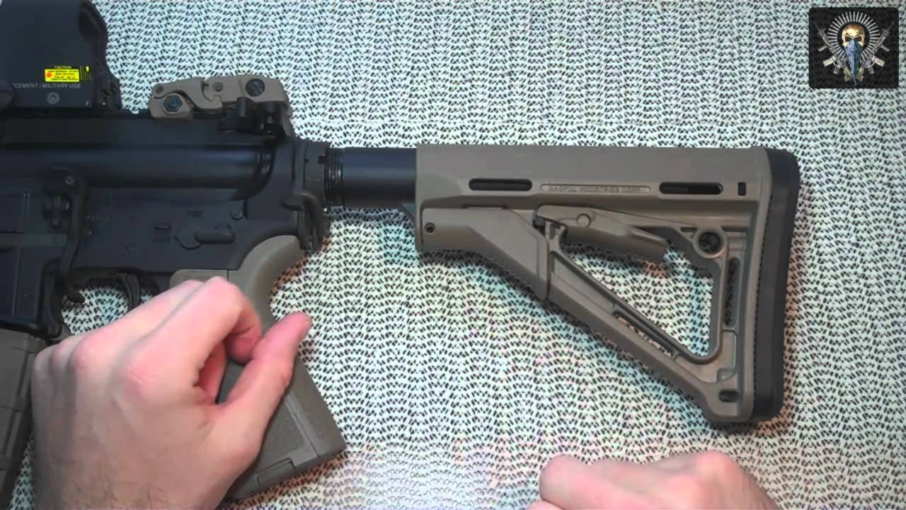 MAGPUL CTR カービンストック Mil-Spec Ver. ブラック │ ミリタリー