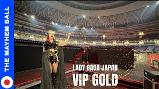 VIP Gold Experience 🇯🇵🖤✨| Inside Lady Gaga's The Mayhem Ball