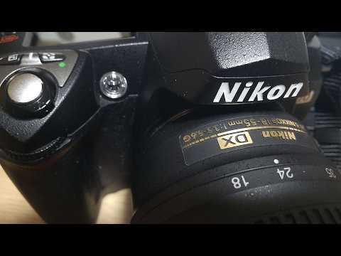 Nikon D70 debut! With love from 6.1 megapixels - YouTube