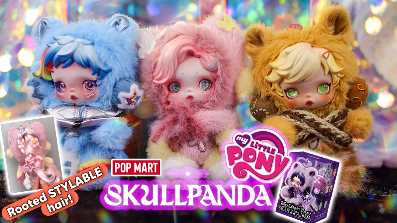 Skullpanda x My Little Pony Plush Doll Series FULL CASE UNBOXING