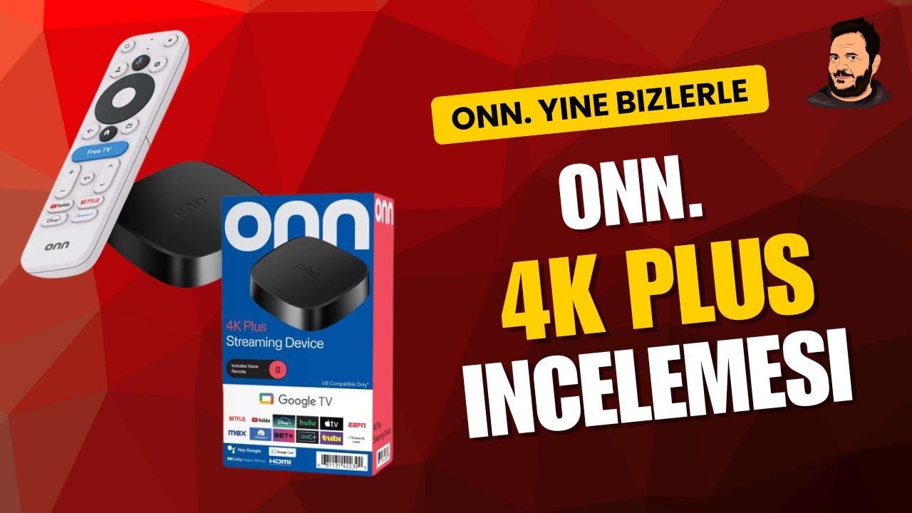 Onn 4K Plus Android Box İncelemesi - YouTube
