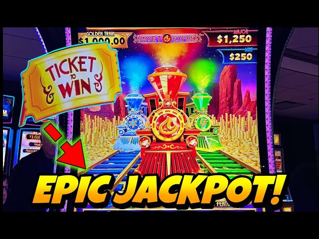 NEW SLOT! 🎫 Golden ticket HANDPAY! the ULTIMATE feature on Ticket