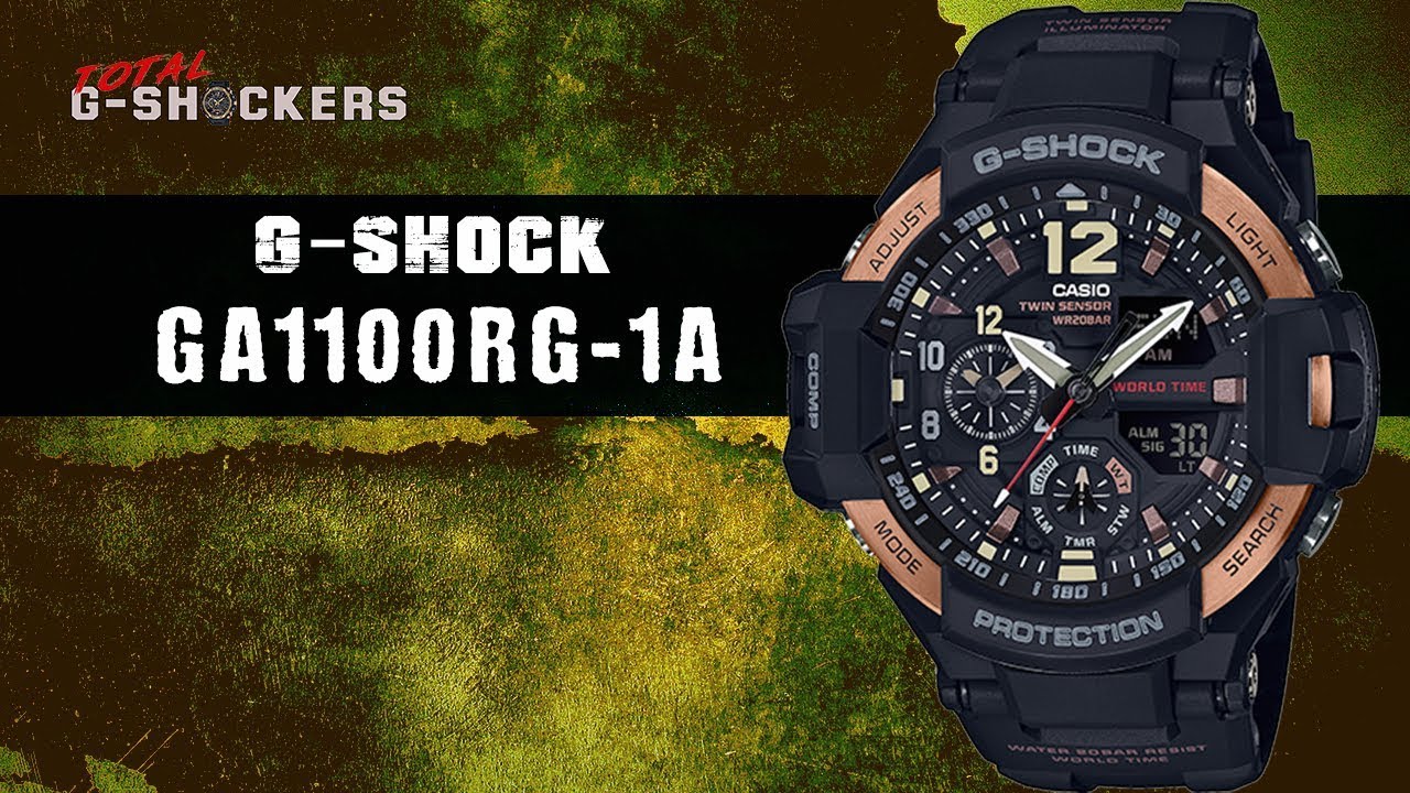 Casio G-SHOCK GA1100RG-1A Gravitymaster | Top 10 Things To Know