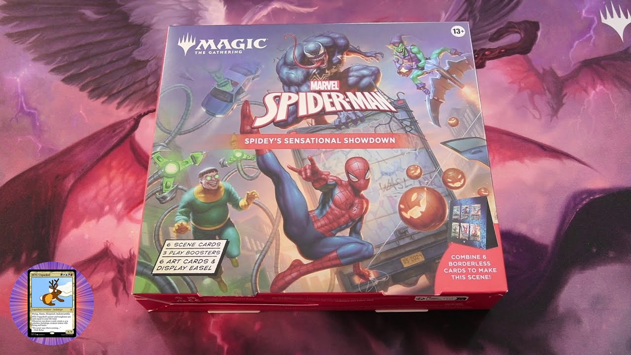 MTG Spider-Man Scene Box Opening - YouTube