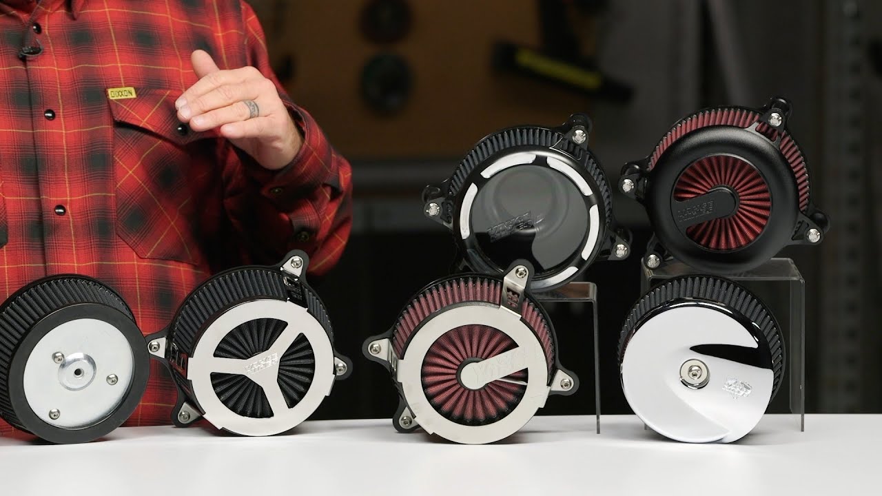 Vance & Hines VO2 Naked Air Cleaner Kit For Harley | JPCycles.com