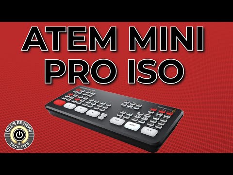 ATEM Mini Pro ISO Unboxing & Review: Best Live Streaming Switcher