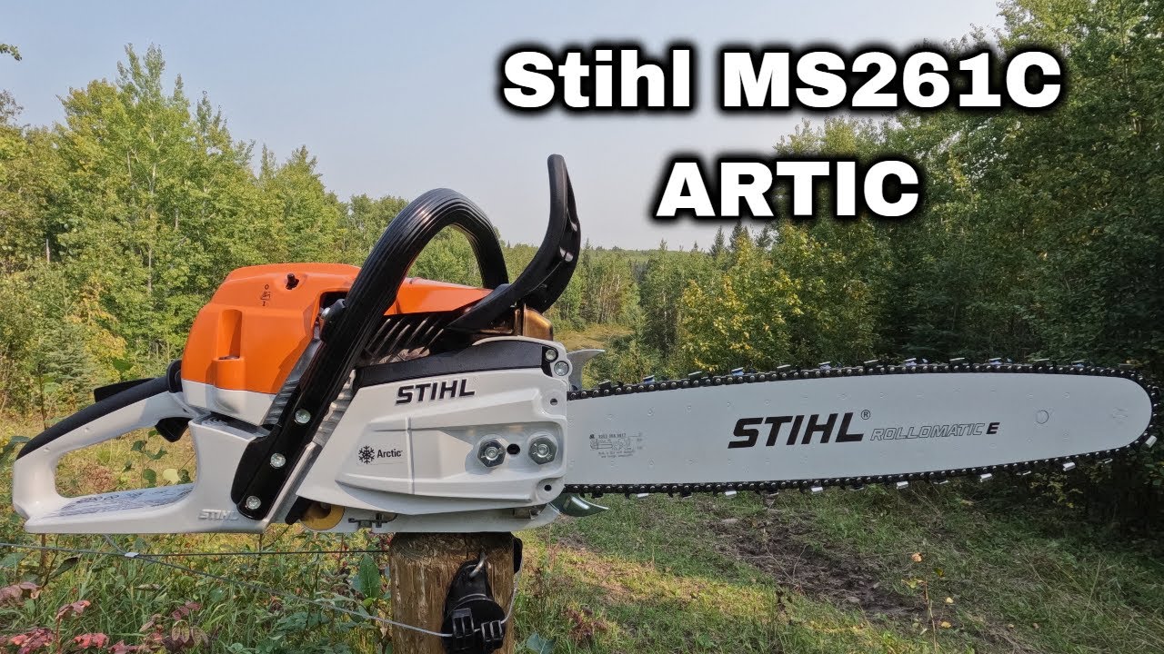 My New Stihl MS261C With Artic Package - YouTube
