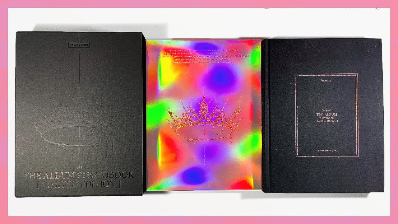 blackpink 4+1 photobook limited edition ☆ unboxing - YouTube