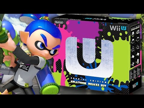 Wii U Splatoon Deluxe Set - YouTube