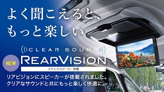 10.1型WSVGA クリアサウンドリアビジョン RSH10Z-LBS-B | カー用品