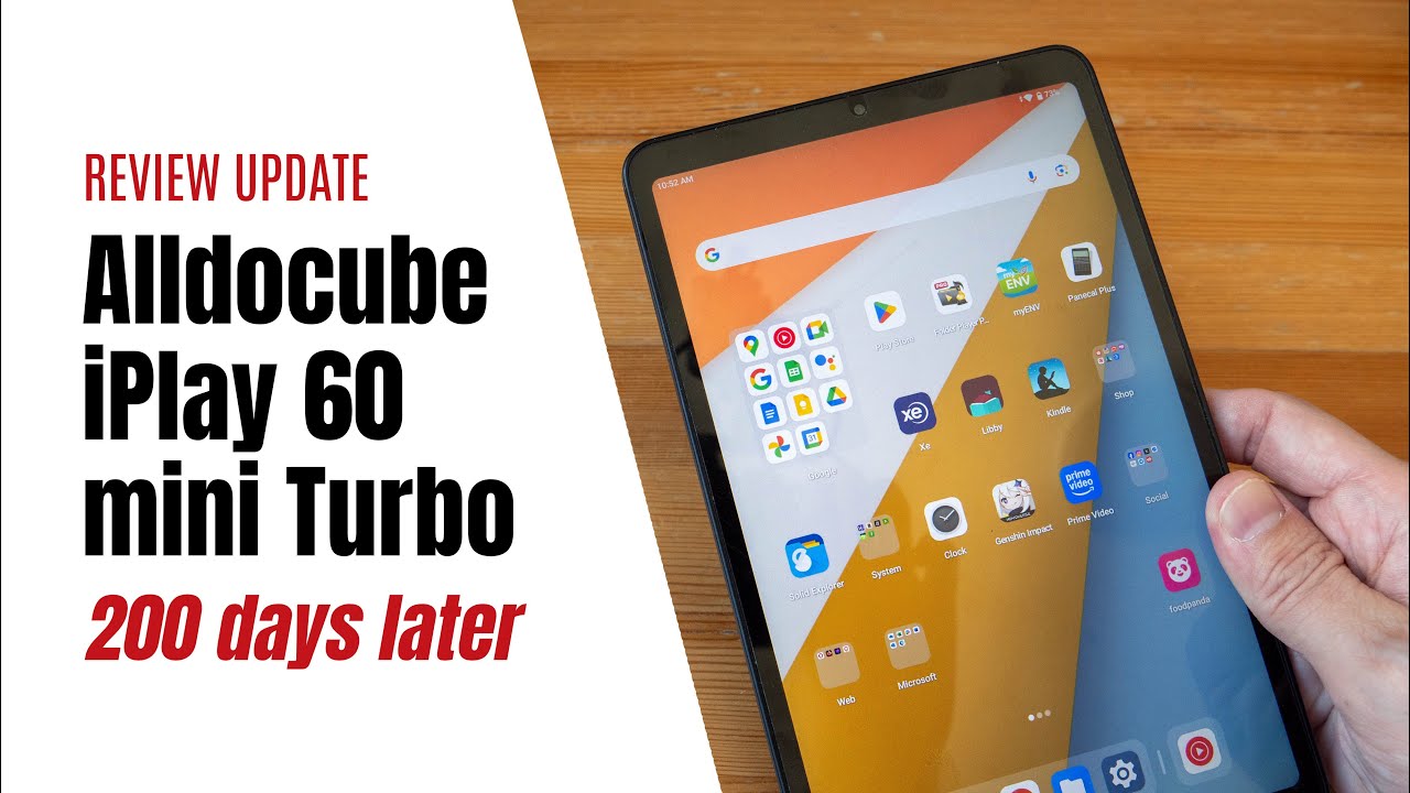 Alldocube iPlay 60 mini Turbo: 200 days later - YouTube