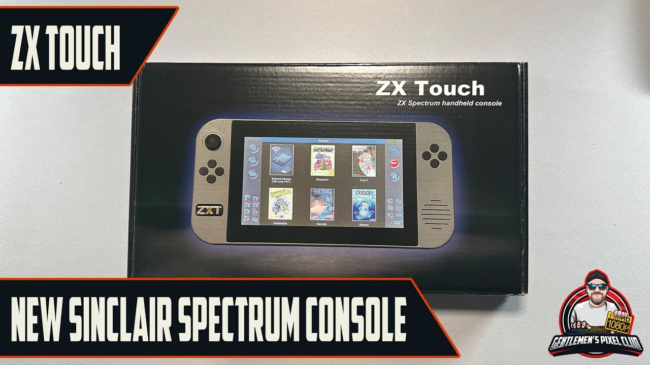 ZX Touch - First Impressions on the New ZX Spectrum console - YouTube