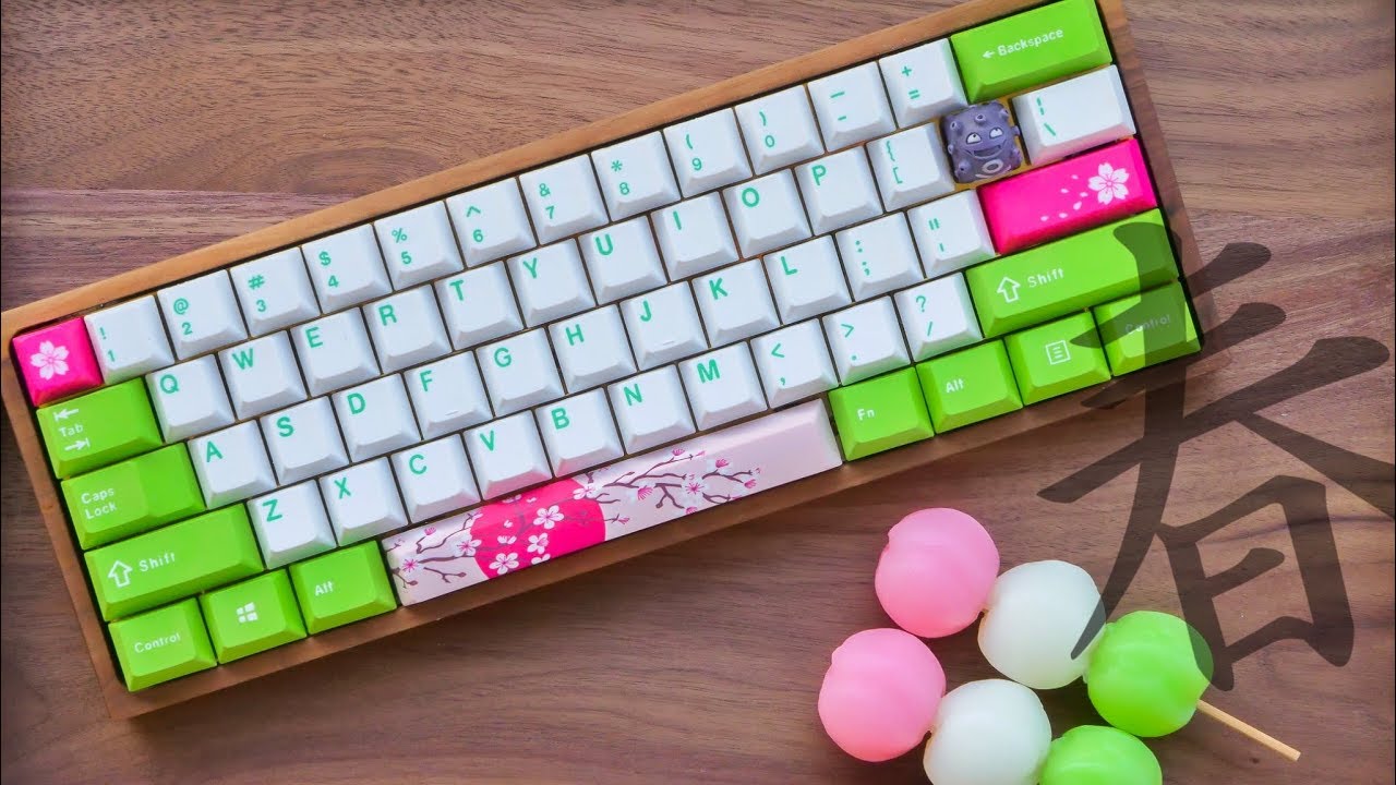 美味しそうなキーボードを作りたい🍡/ I want to build DANGO keyboard