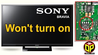 Sony Bravia Smart TV Not Turning On - YouTube
