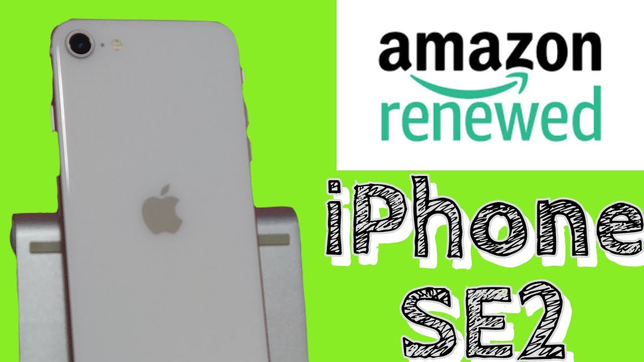 Amazon整備済み品】のiPhoneSE2を購入しました。 - YouTube