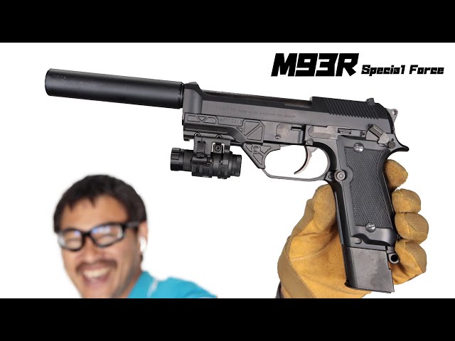 M93R スペシャルフォース マルゼン 固定スライドガスガン サプ付抜群の