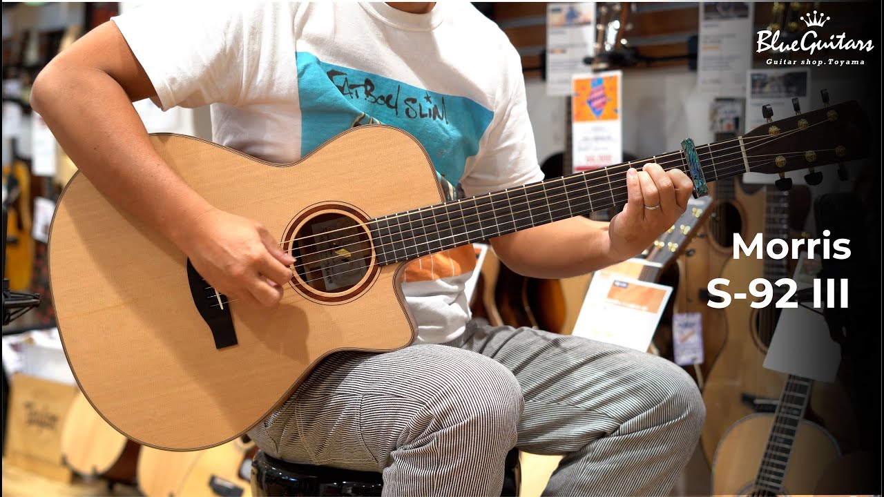Blue Guitars - Morris / S-92 III - YouTube