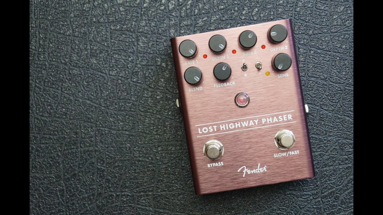 Fender Lost Highway Phaser - YouTube