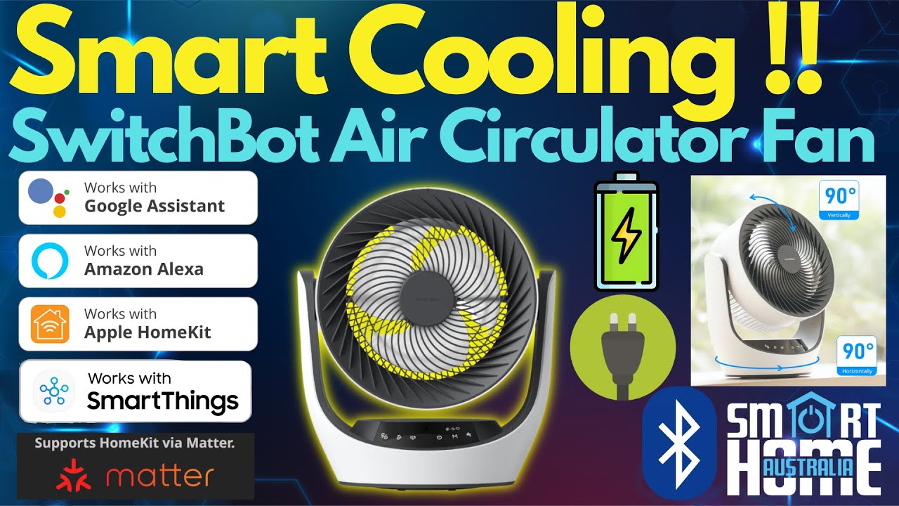 Discover the SwitchBot Battery Air Circulator Fan: Your Ultimate