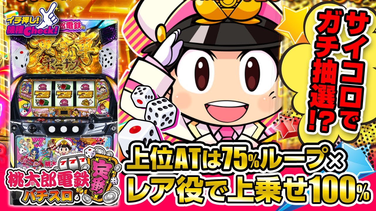 桃太郎電鉄 ～パチスロも定番!～(スマスロ) パチスロ スロット 機械割