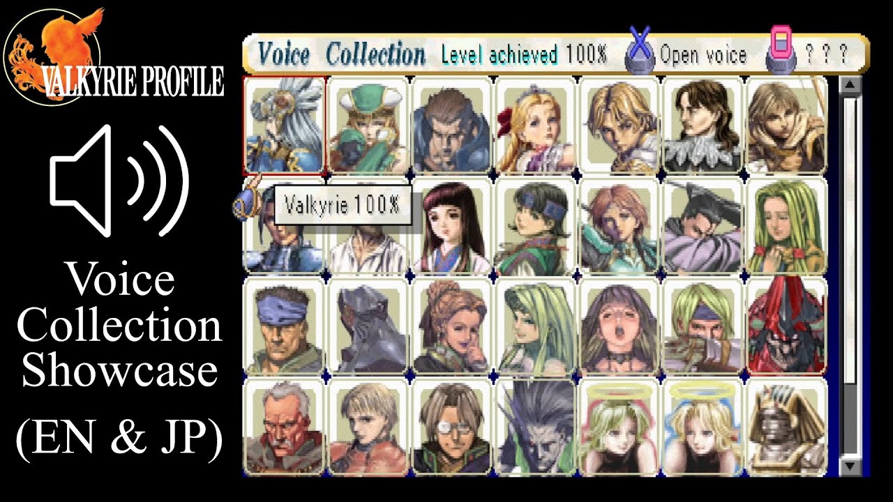 Valkyrie Profile / ヴァルキリープロファイル | (EN & JP Voice