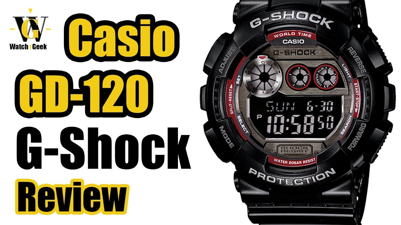 G Shock GD 120 - in-depth review - YouTube