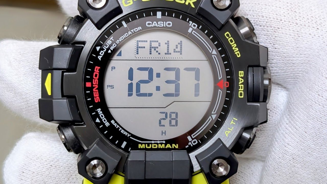 G【GW-9500MRY-1A9JF】SHOCK - YouTube