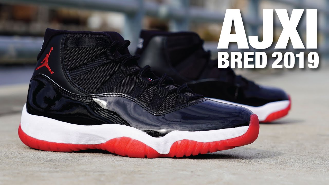 Air Jordan 11 Bred 2019 REVIEW & On Feet - YouTube