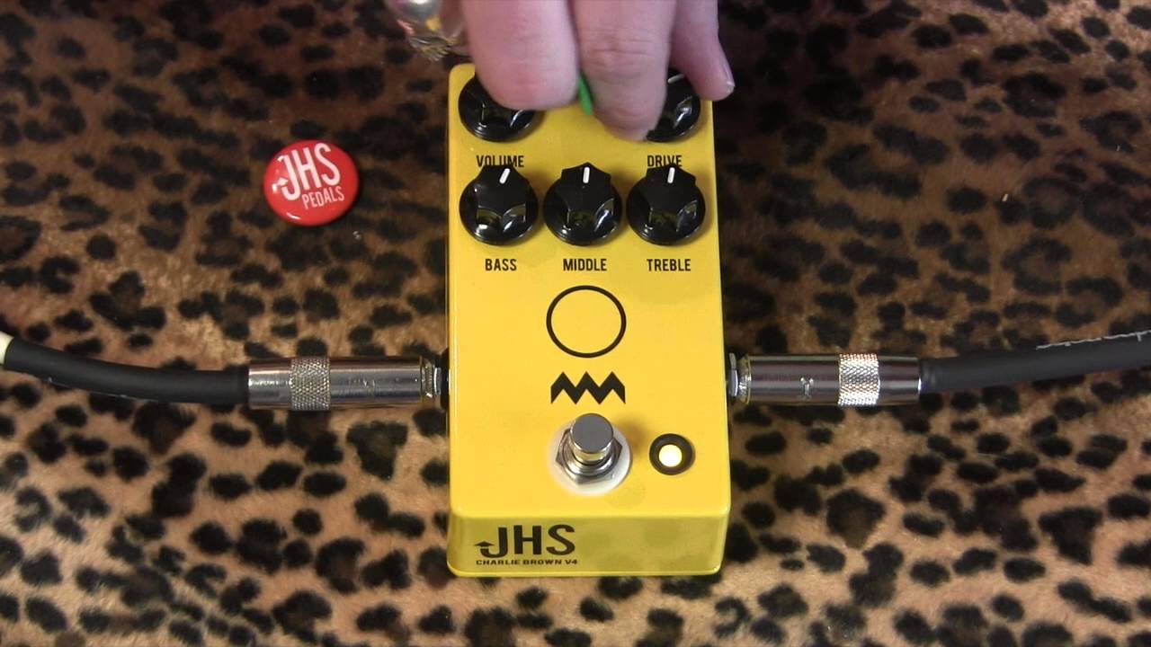 JHS Charlie Brown V4 overdrive demo with Telecaster (humbuggy in