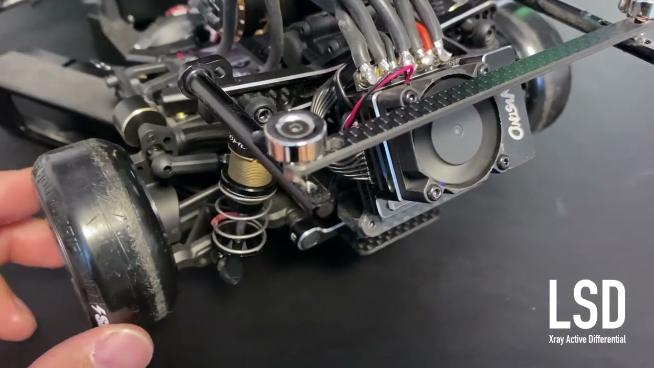 Xray XB2 Active Differential (LSD) on YD-2 - YouTube
