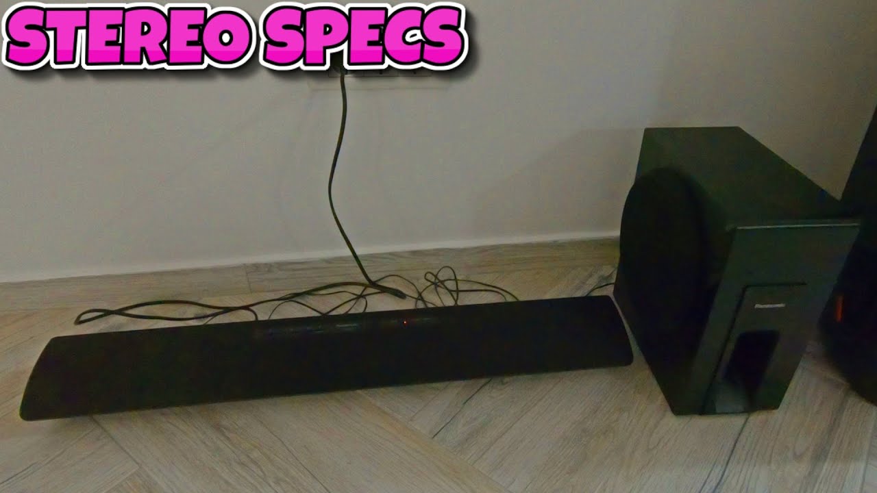 PANASONIC SC HTB18EG K SOUNDBAR | POWERFULL BASS PLAY AT MAXIMUM