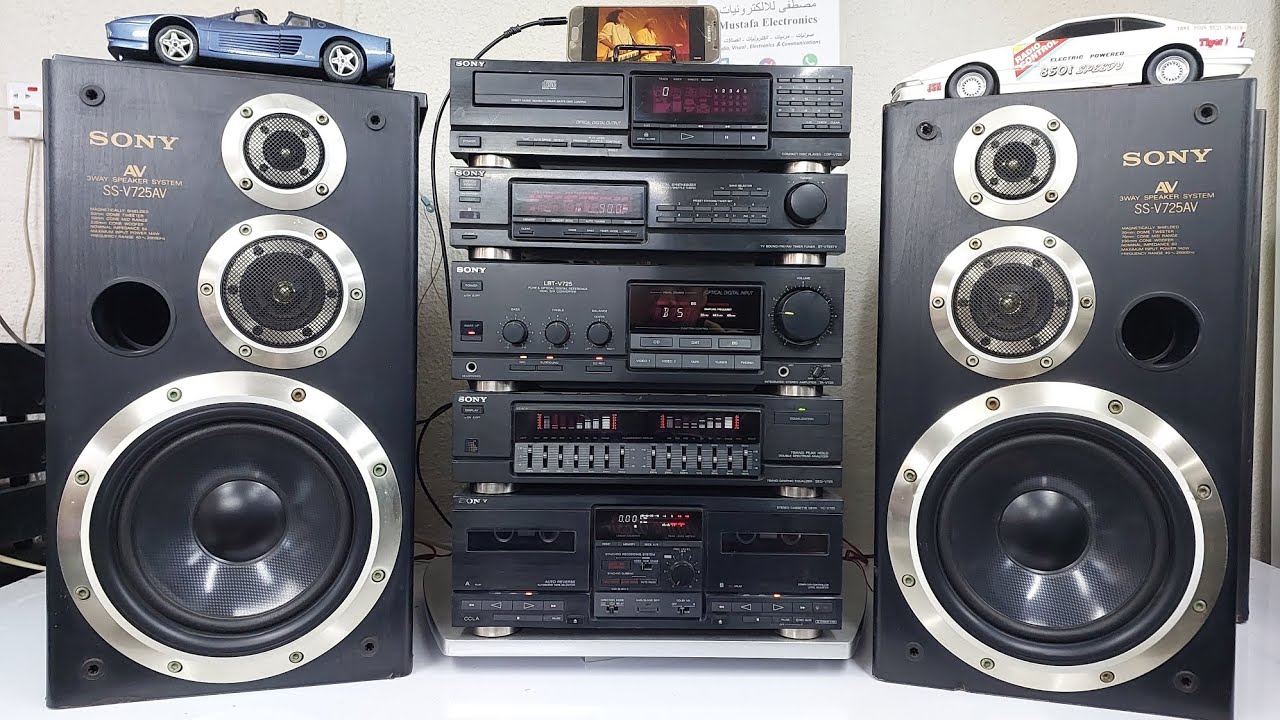 SONY LBT-V725 liberty series - YouTube