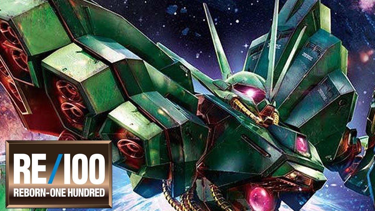 GUNPLA Review [ RE 1/100 AMX-103 HAMMA-HAMMA ] Unboxing