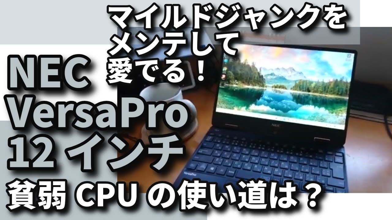 Maintaining and Adoring a Mildly Junk Laptop!] NEC VersaPro 12