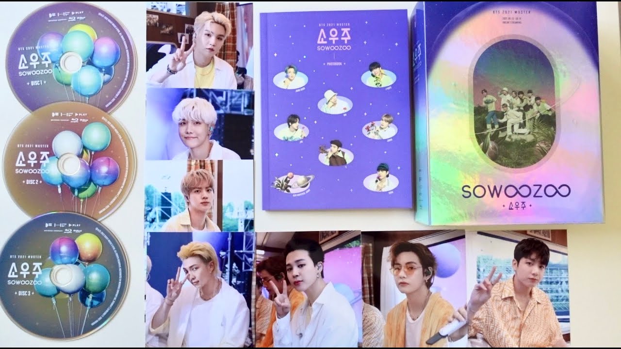 BTS SOWOOZOO 2021 MUSTER BLU-RAY UNBOXING 🪐 | FULL FLIPTHROUGH