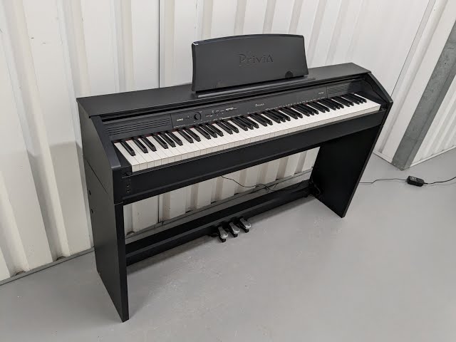 Casio Privia PX-760 digital piano in satin black finish stock