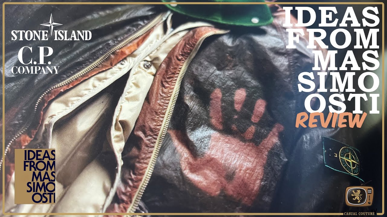 Ideas from MASSIMO OSTI - Book Review #stoneisland #cpcompany