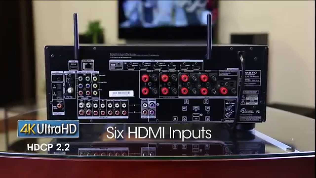 ONKYO - TX-NR545 7.2-Channel Network A/V Receiver - YouTube