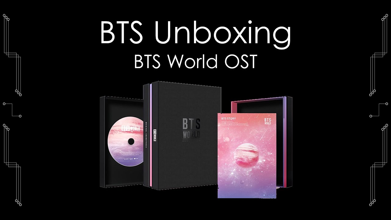 BTS Unboxing - BTS World Original Soundtrack (OST) - YouTube