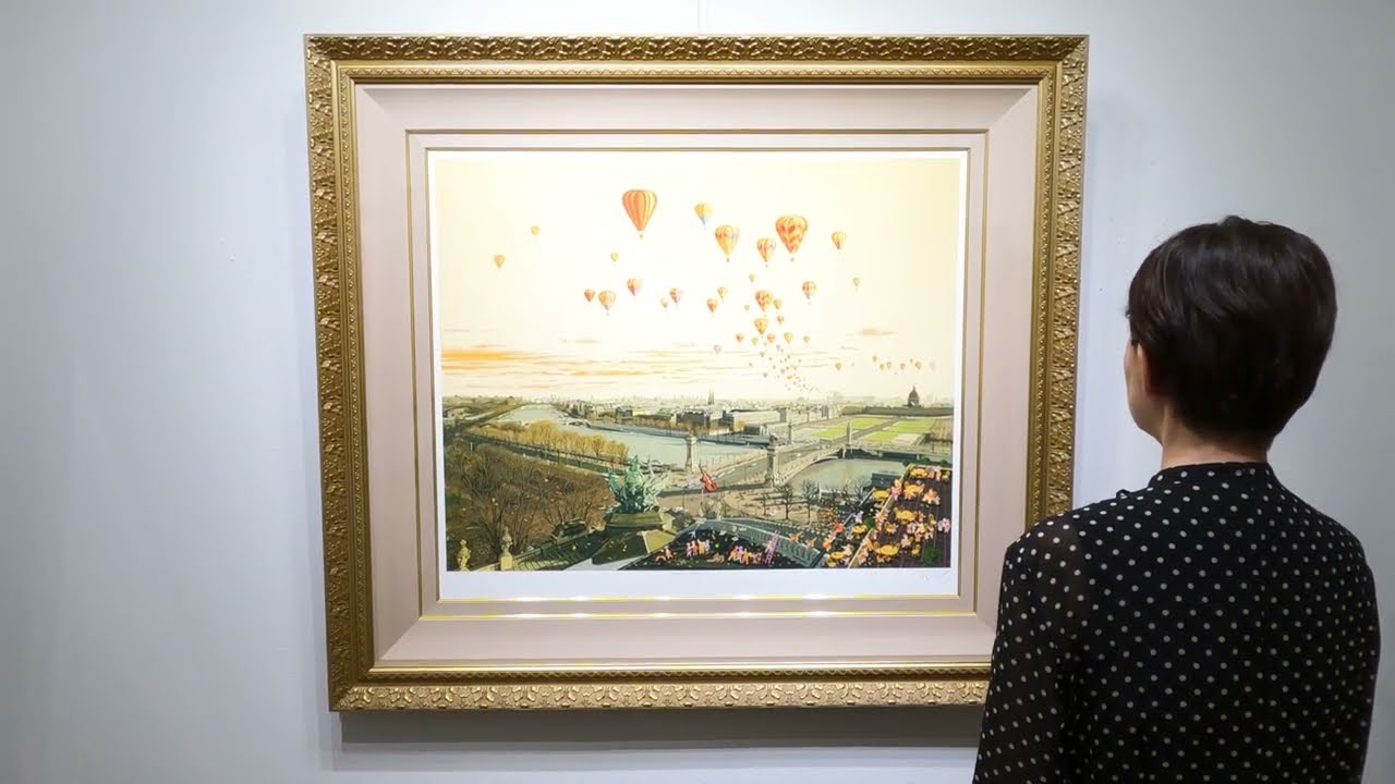 ヒロヤマガタ 絵画 憲法制定200周年 真作】【WISH】ヒロ・ヤマガタ