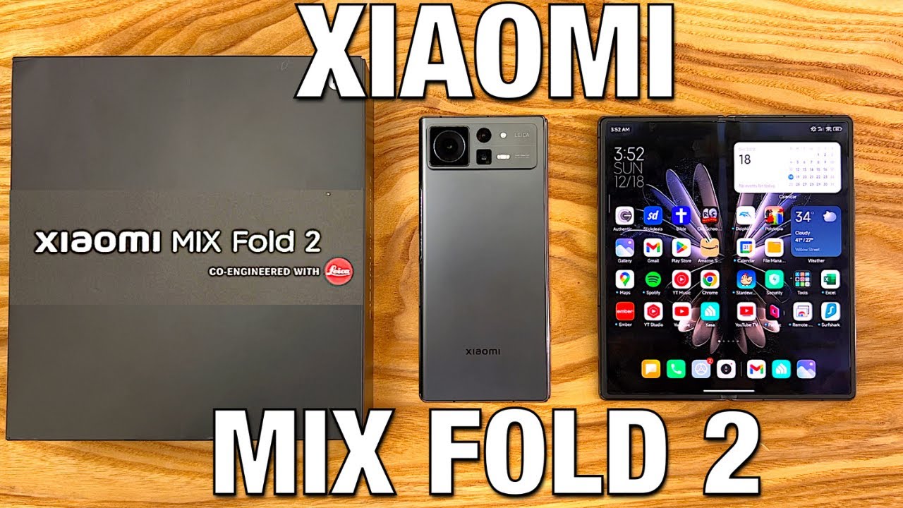 Xiaomi Mix Fold 2 Unboxing & First Impressions! - YouTube