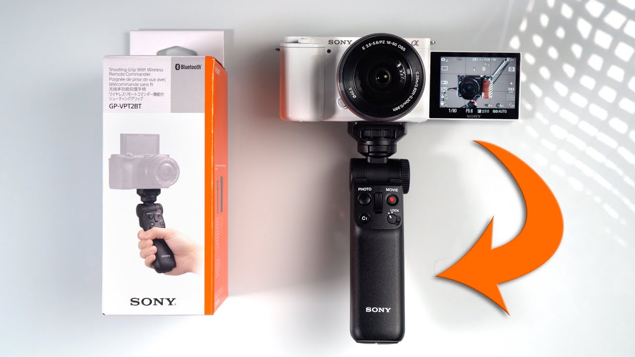 How-To Connect Sony GP-VPT2BT Grip to ZV-E10, ZV-1 - Bluetooth