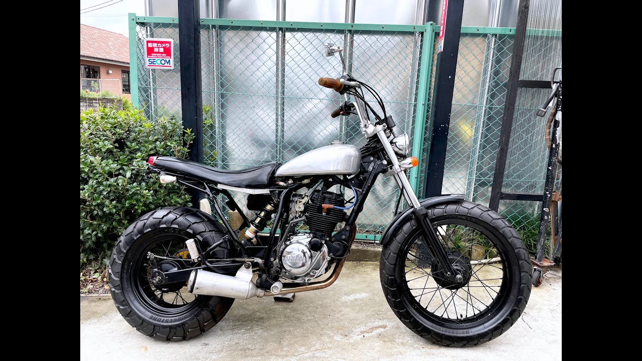 YAMAHA TW200 2JL スーパートラップマフラー装備 - YouTube