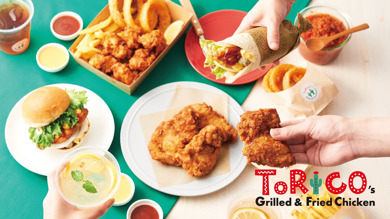 ToRico's Grilled Fried Chicken トリコ上六店 - YouTube