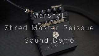 Marshall Shred Master REISSUE Sound Test - YouTube